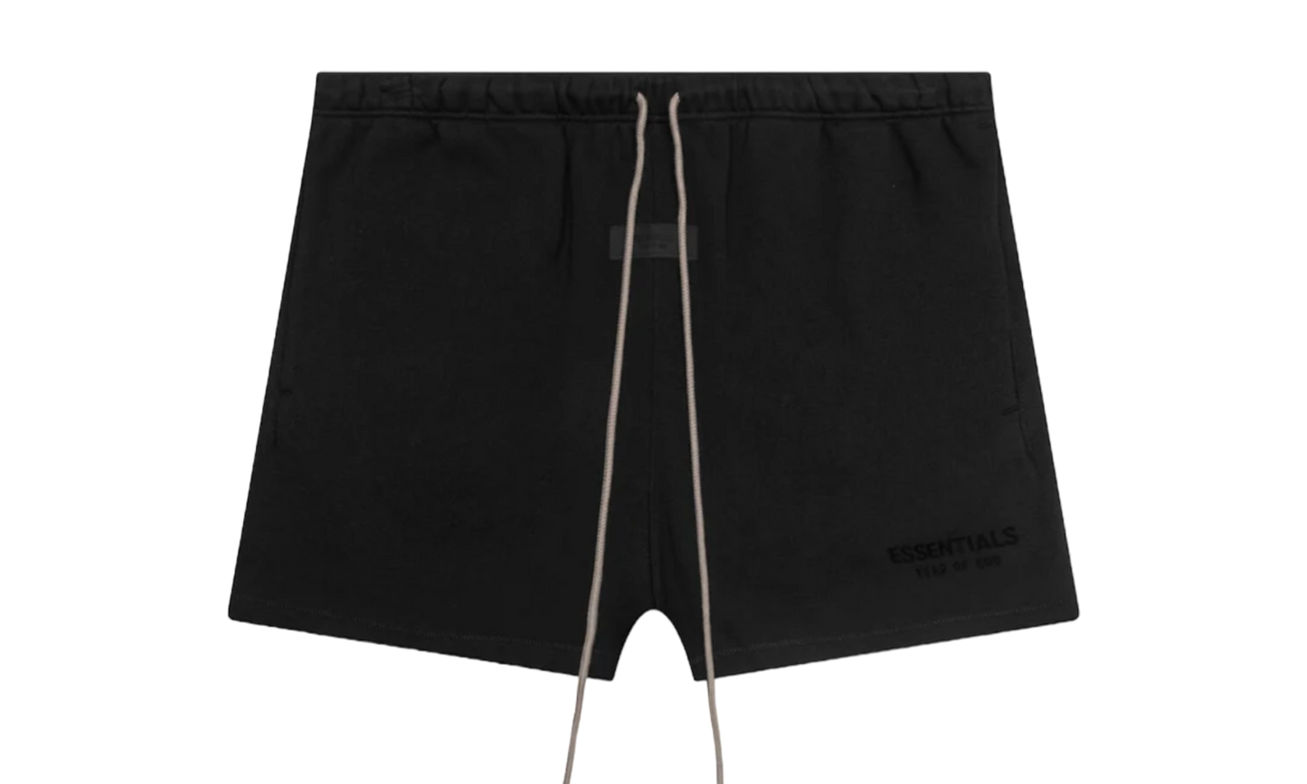 Fear Of God Essentials Black Fleece Sweat Shorts