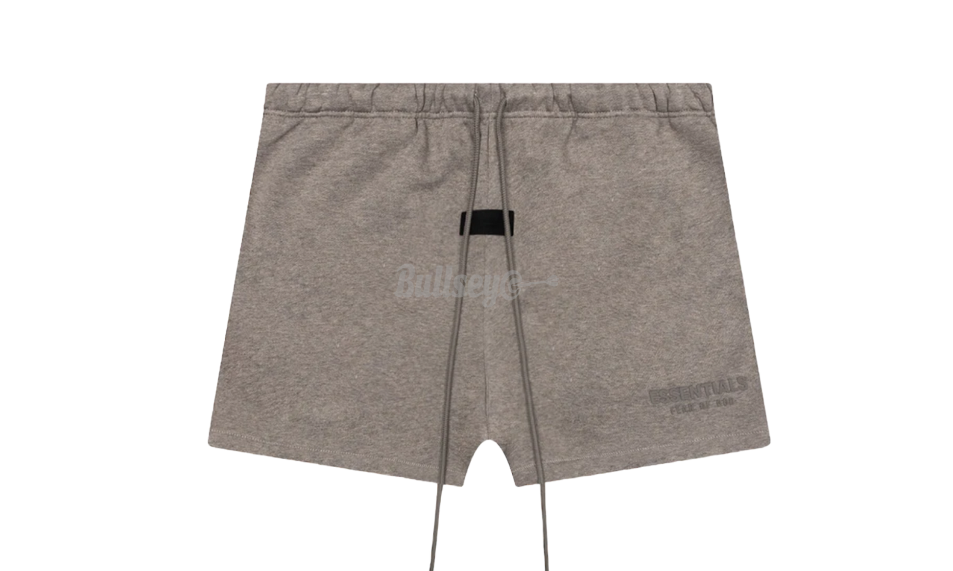 Fear Of God Essentials Heather Grey Fleece Sweat Shorts-Bullseye Sneaker Boutique