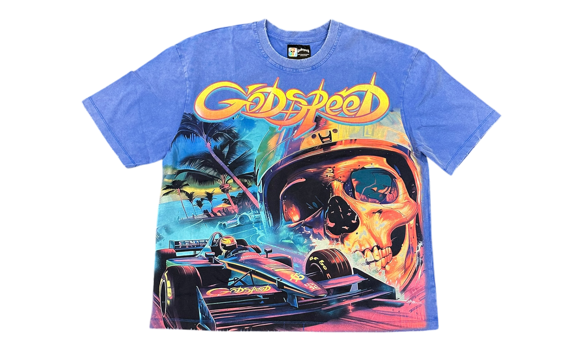 Godspeed F1 Dreams Royal Blue T-Shirt-Bullseye Sneaker Boutique