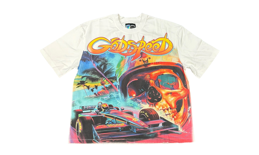 Godspeed F1 Dreams White T-Shirt-Bullseye Sneaker Boutique