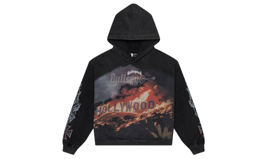 Godspeed Hollywood Inferno Grey Wash Hoodie-Bullseye Sneaker Boutique