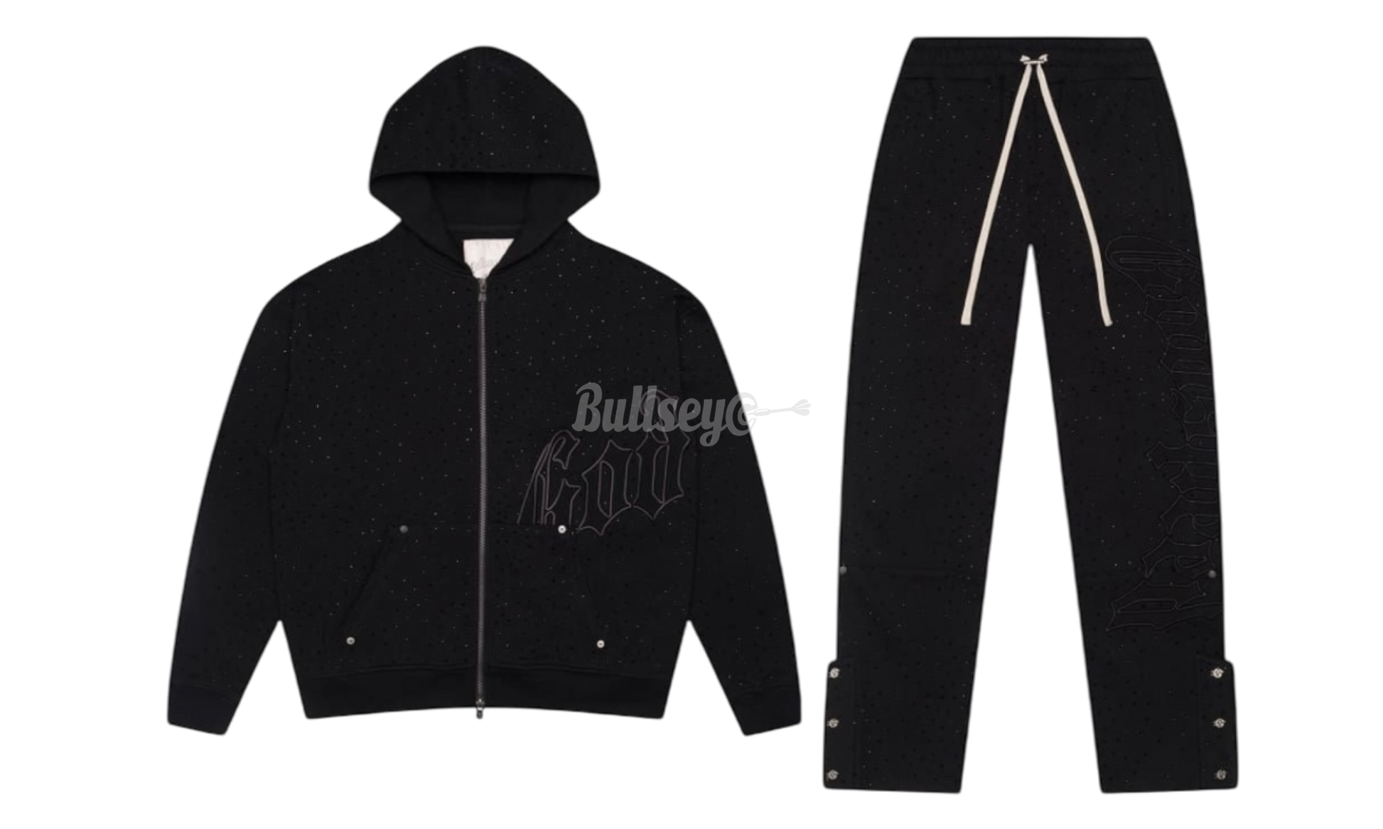 Godspeed OG Logo Black/Black V2 VVS Sweatsuit-Bullseye Sneaker Boutique