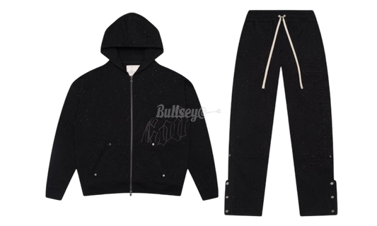 Godspeed OG Logo Black/Black V2 VVS Sweatsuit-Bullseye Sneaker Boutique