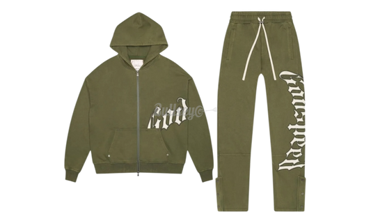 Godspeed OG Logo Olive V2 Sweatsuit-Bullseye Sneaker Boutique