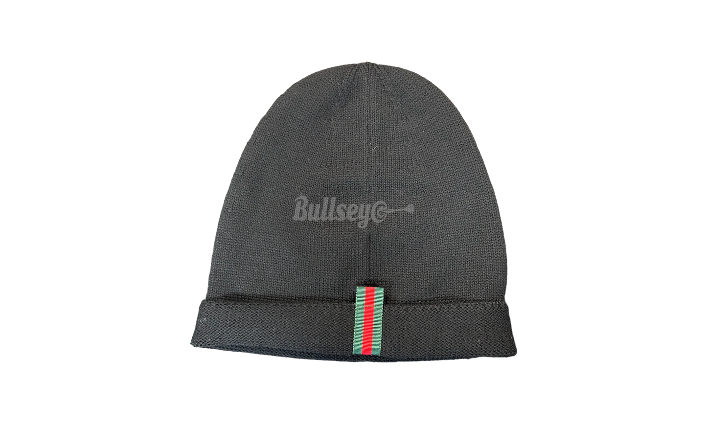 Gucci Black/Gold "Loved" Beanie (PreOwned)