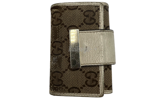 Gucci Canvas GG Brown Keyholder (PreOwned)-Bullseye Sneaker Boutique
