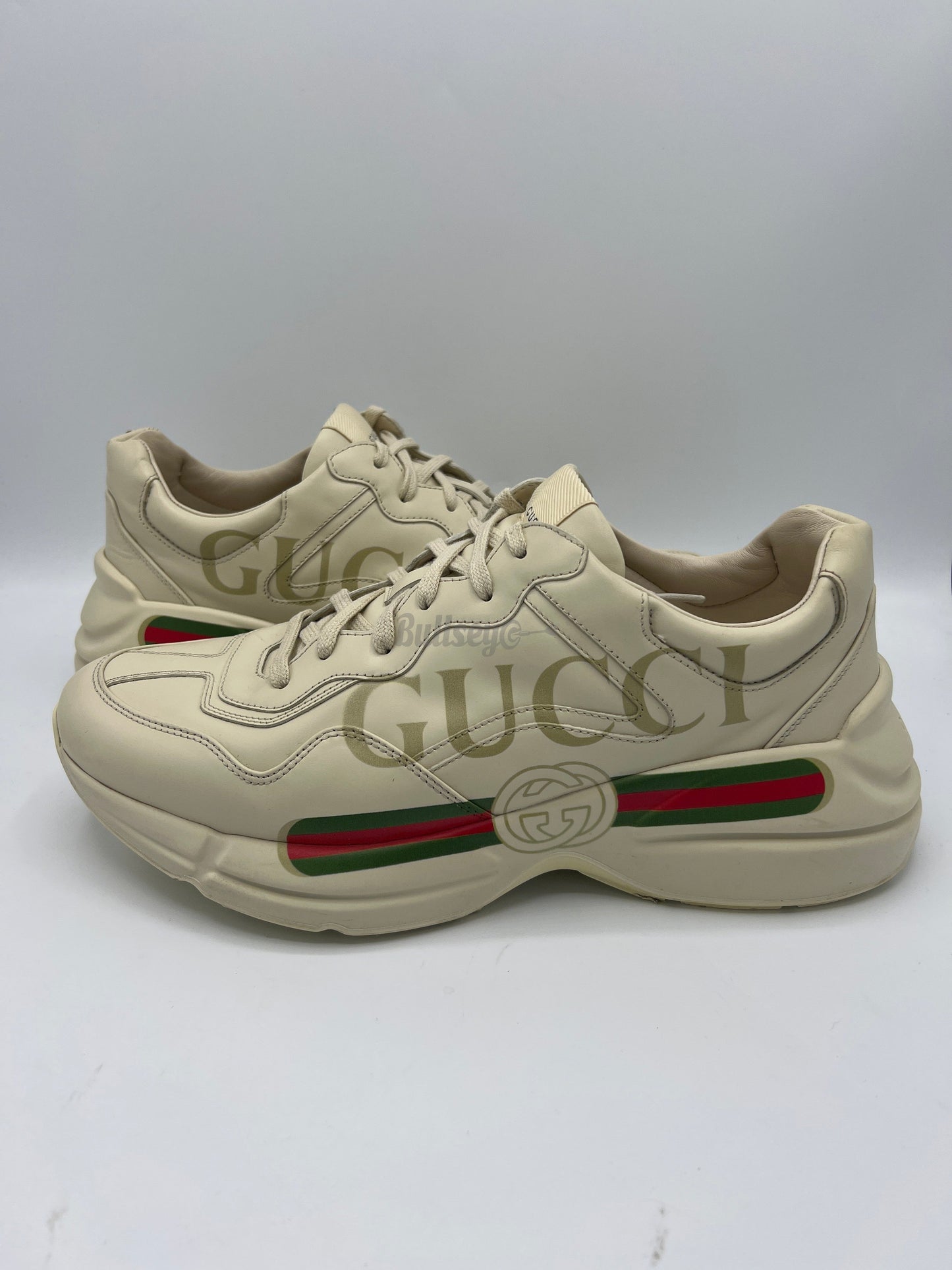 Gucci Rhyton Retro Logo Sneakers (PreOwned)