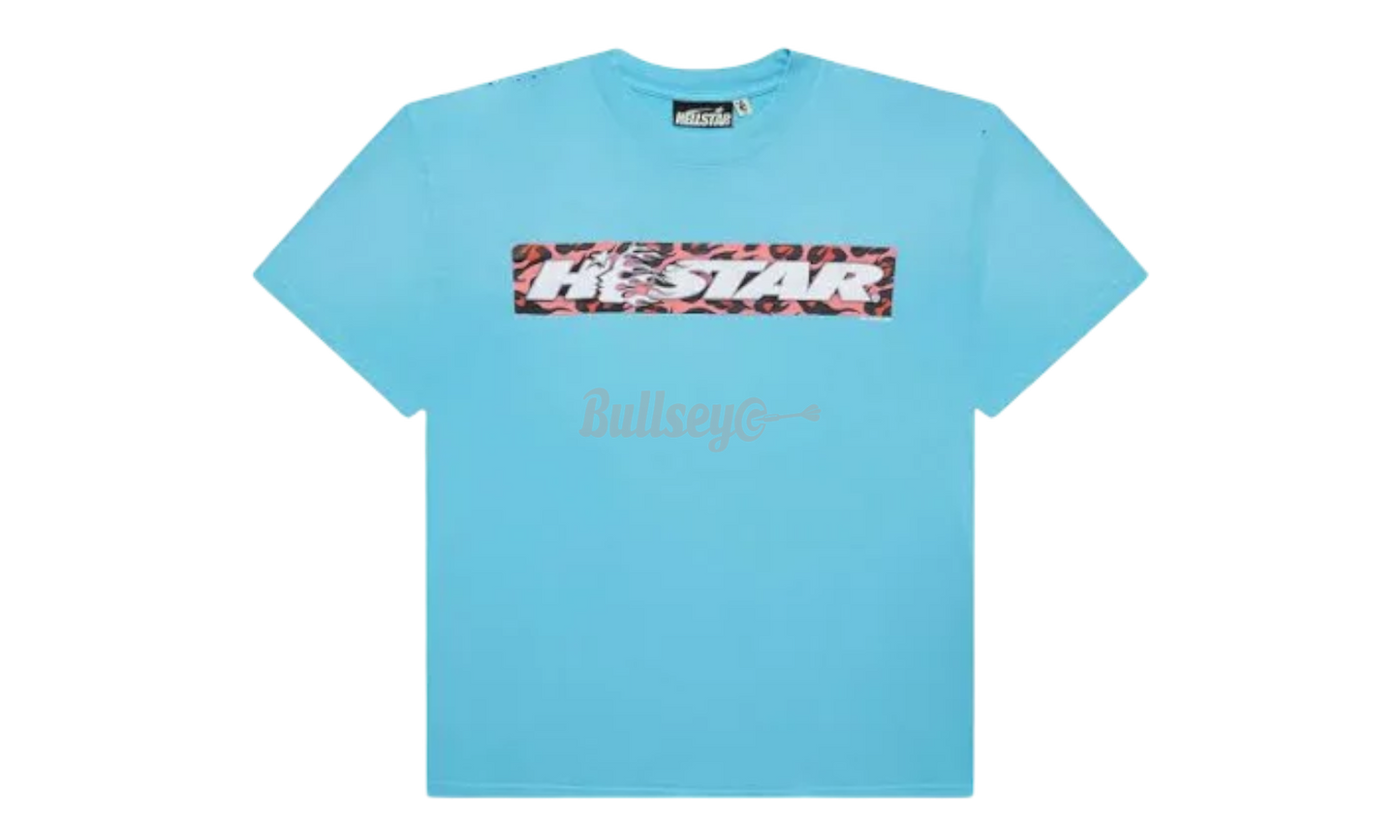 Hellstar Blue Box Logo T-Shirt-Bullseye Sneaker Boutique