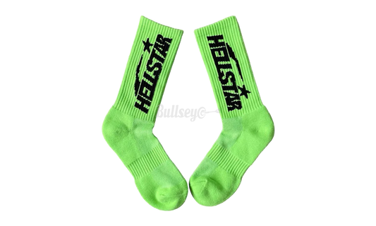 Hellstar Neon Green Socks-Bullseye Sneaker Boutique