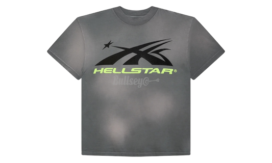 Hellstar Sports Core Logo Gel Grey/Green T-Shirt-Bullseye Sneaker Boutique