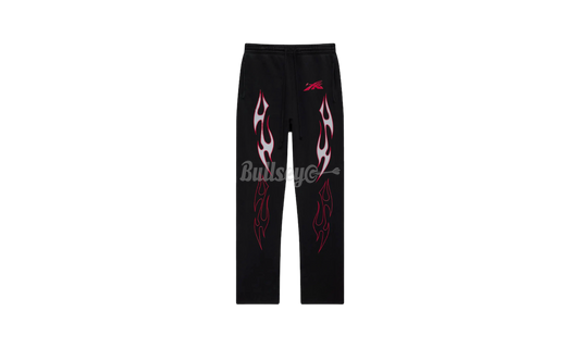 Hellstar Sports Future Flame Black Sweatpants-Bullseye Sneaker Boutique