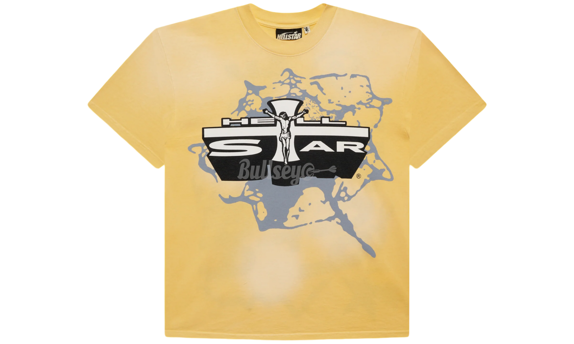 Hellstar Studios Jesus Path To Paradise Yellow T-Shirt-Bullseye Sneaker Boutique