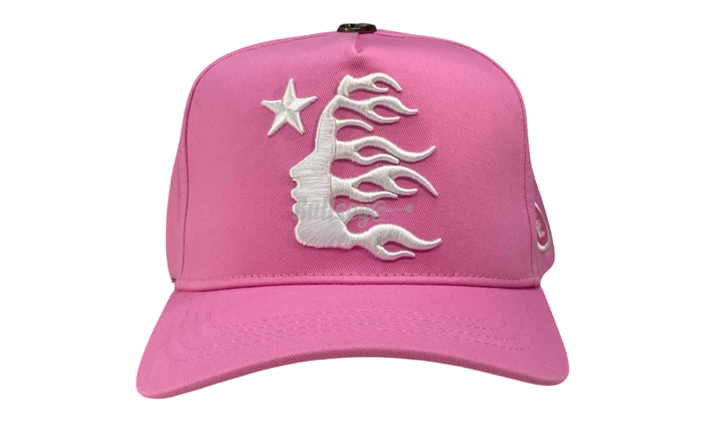 Hellstar Studios OG Logo Pink Snapback-Bullseye Sneaker Boutique