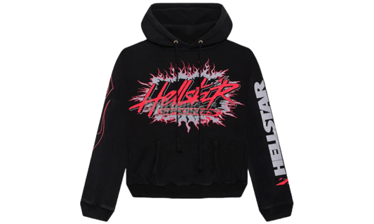 Hellstar Studios Sports Future Flame Black Hoodie