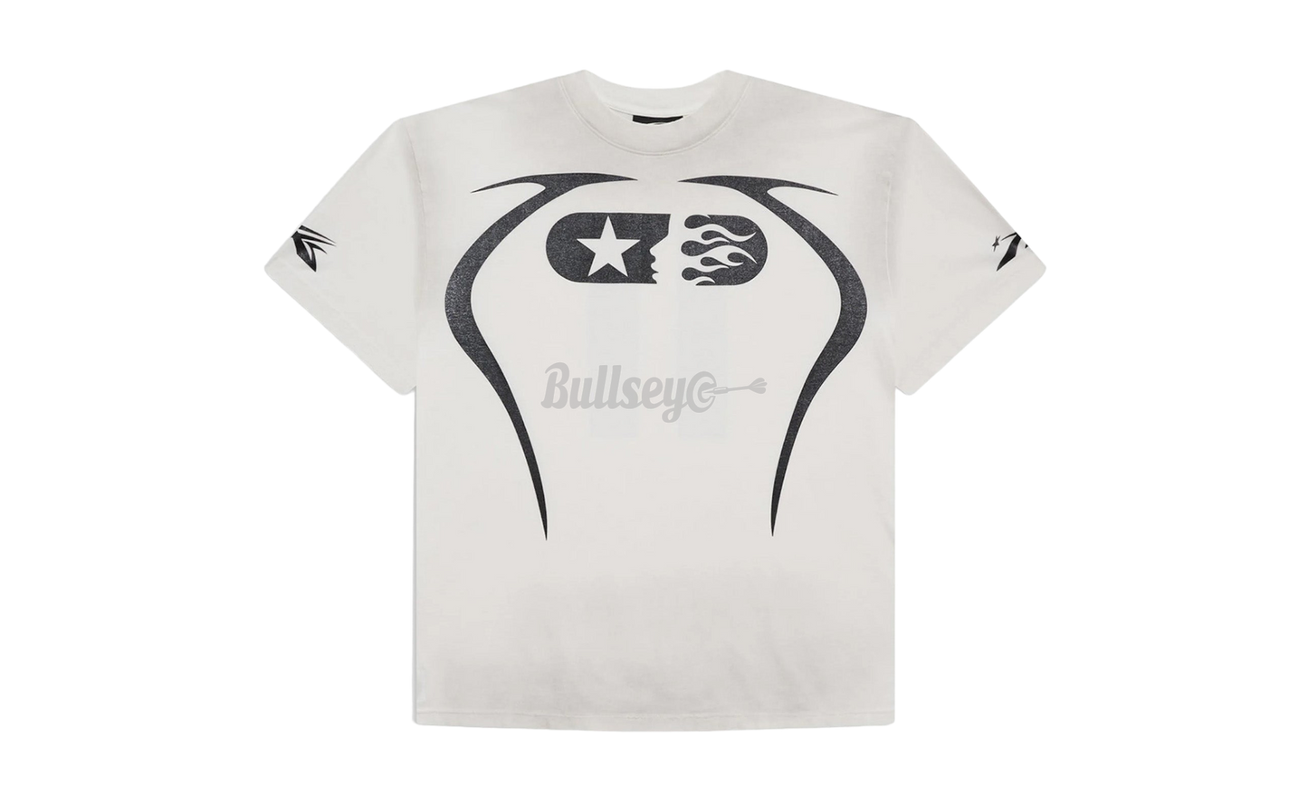 Hellstar White Warm Up T-Shirt-Bullseye Sneaker Boutique