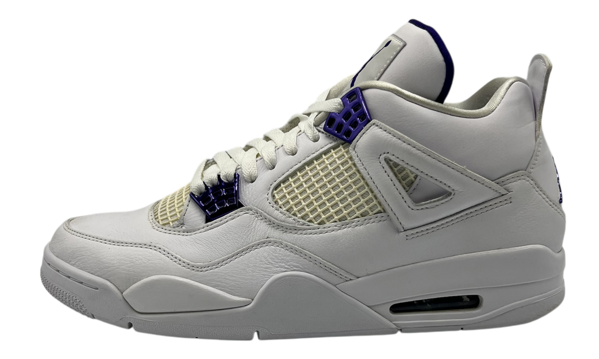 Air Jordan 4 Retro "Metallic Purple" (PreOwned)-Bullseye Sneaker Boutique