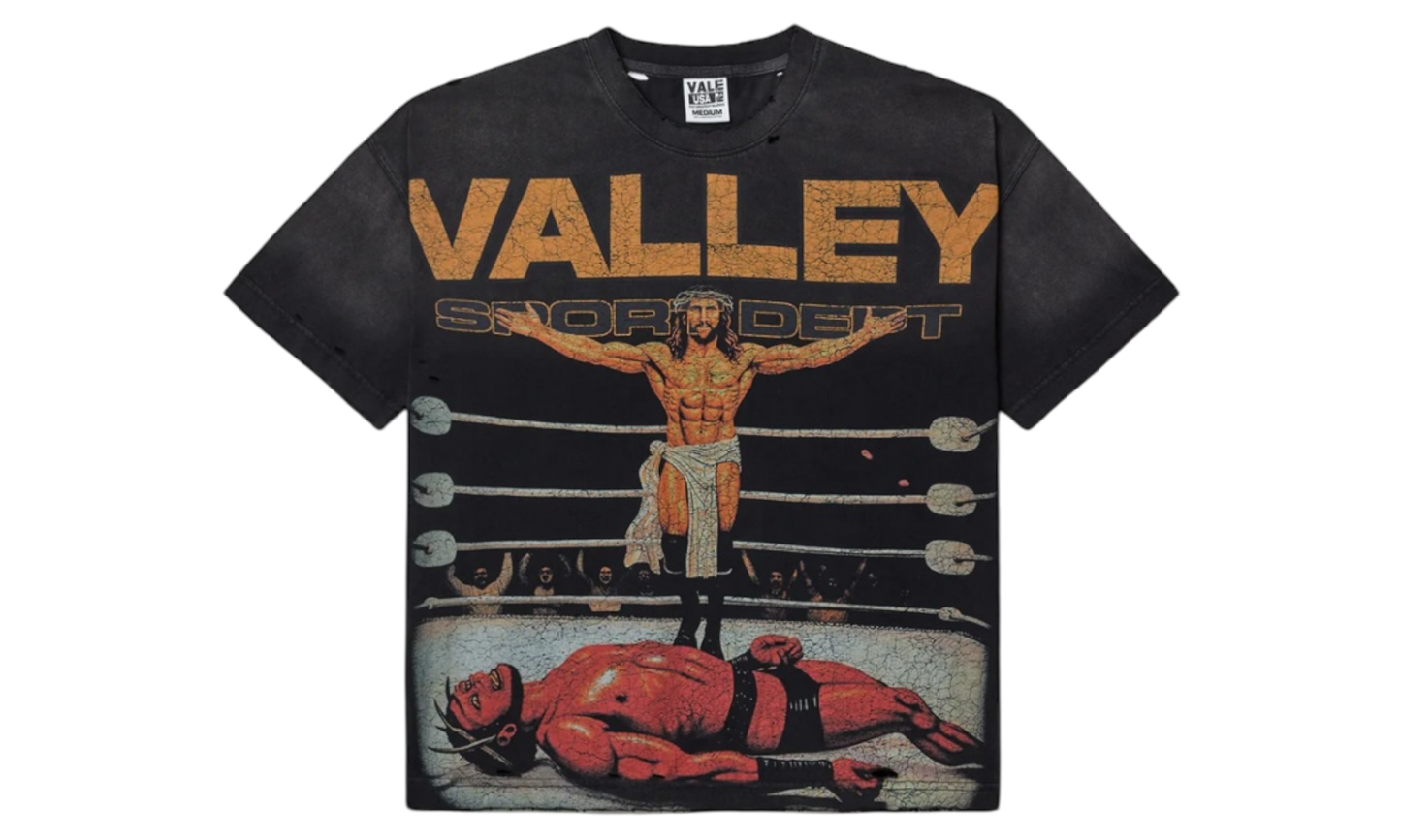 Vale Forever Jesus Hardy Black T-Shirt