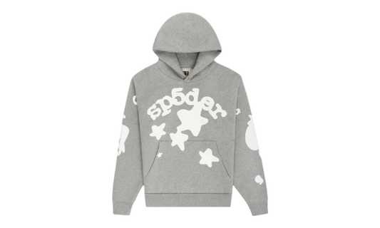 Sp5der Beluga Heather Grey Hoodie