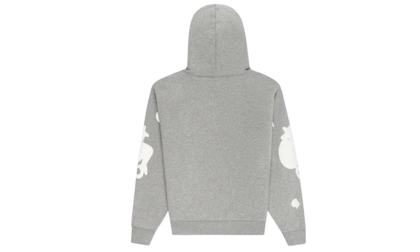 Sp5der Beluga Heather Grey Hoodie