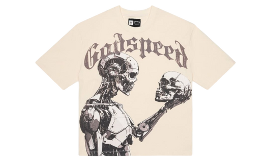 Godspeed Mankind vs Ai Washed Bone T-Shirt