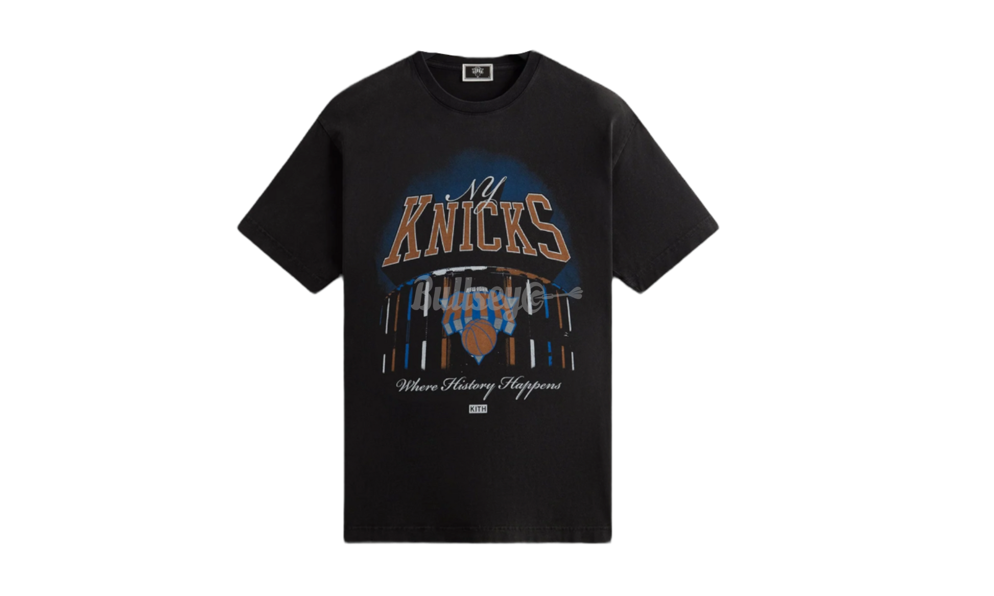 Kith x Knicks Where History Happens Black T-Shirt-Bullseye Sneaker Boutique