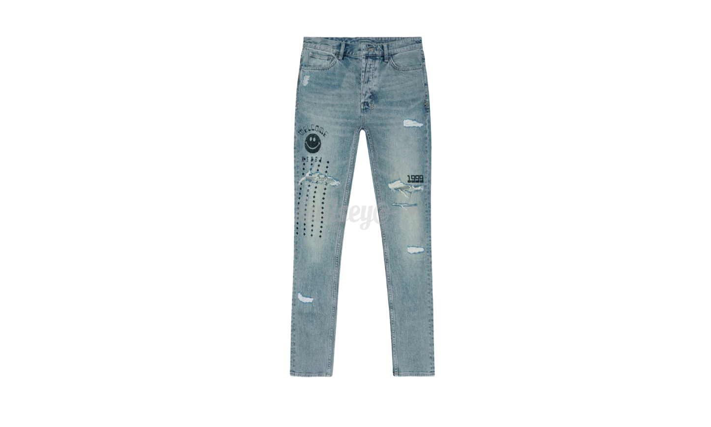 Ksubi Blue Van Winkle Throw Bak Trash Jeans-Bullseye Sneaker Boutique