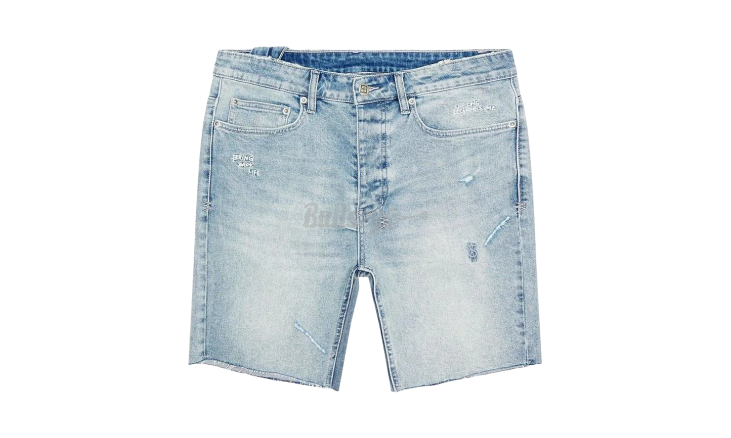 Ksubi Chopper Authentix Blue Jean Shorts-Bullseye Sneaker Boutique