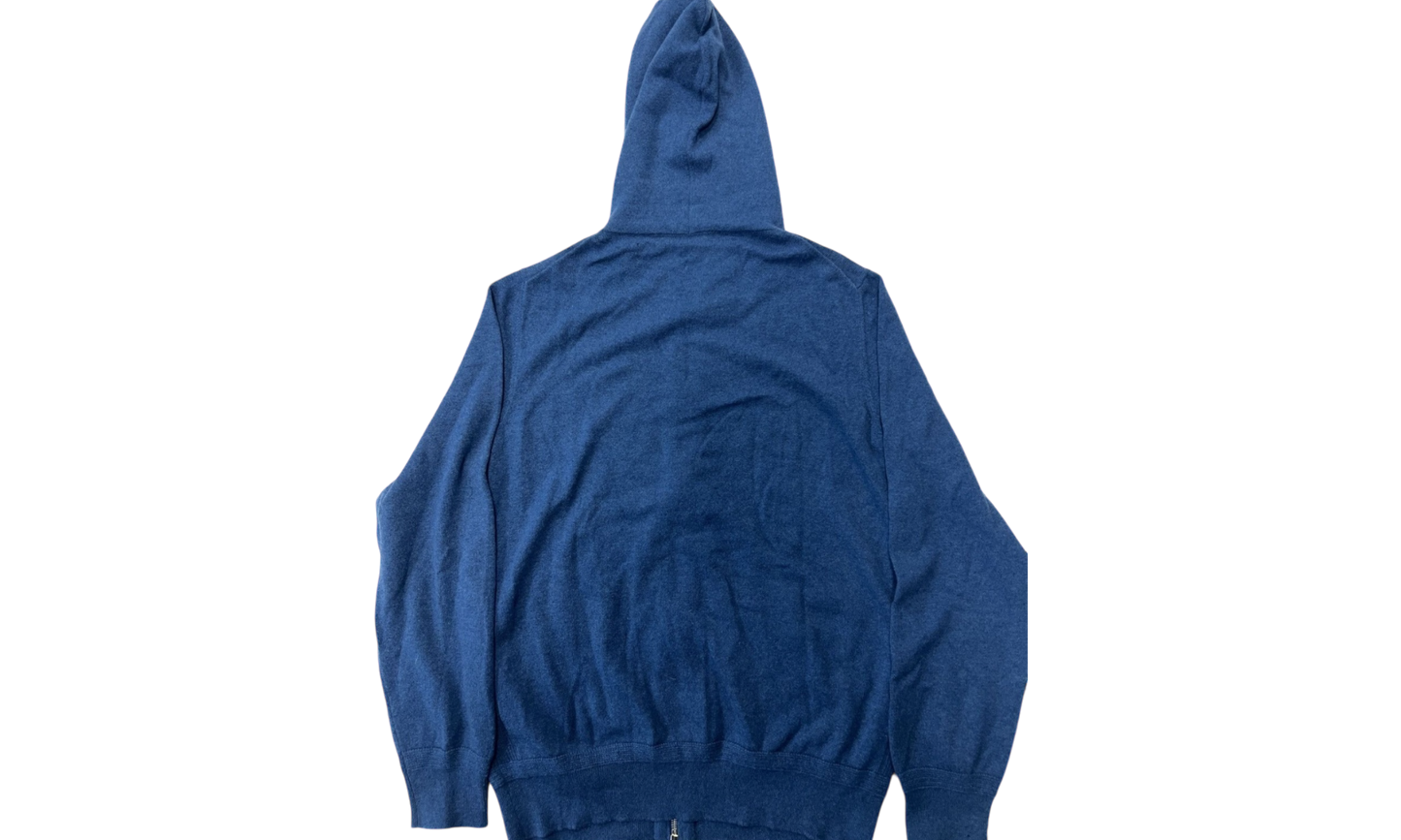 Louis Vuitton Blue Classic Zip-Up Hoodie (PreOwned)