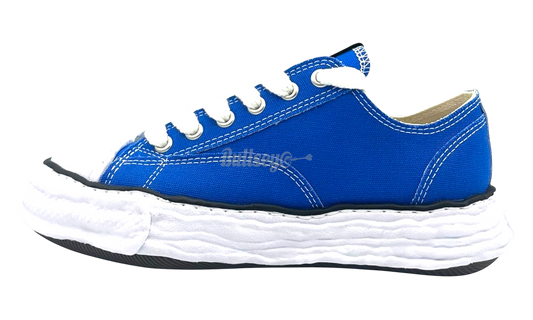 Maison Mihara Yasuhiro Peterson 23 OG Sole Blue Canvas Low-Bullseye Sneaker Boutique