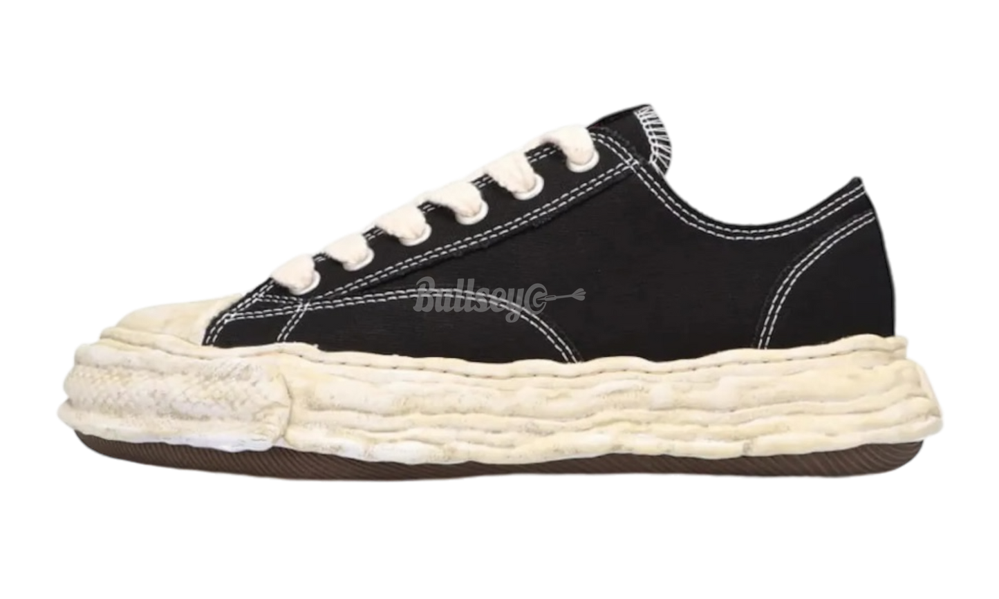 Maison Mihara Yasuhiro Peterson 23 Vintage Sole Black Canvas Low-Bullseye Sneaker Boutique