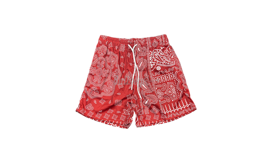 Mr.Remade Red Paisley Shorts