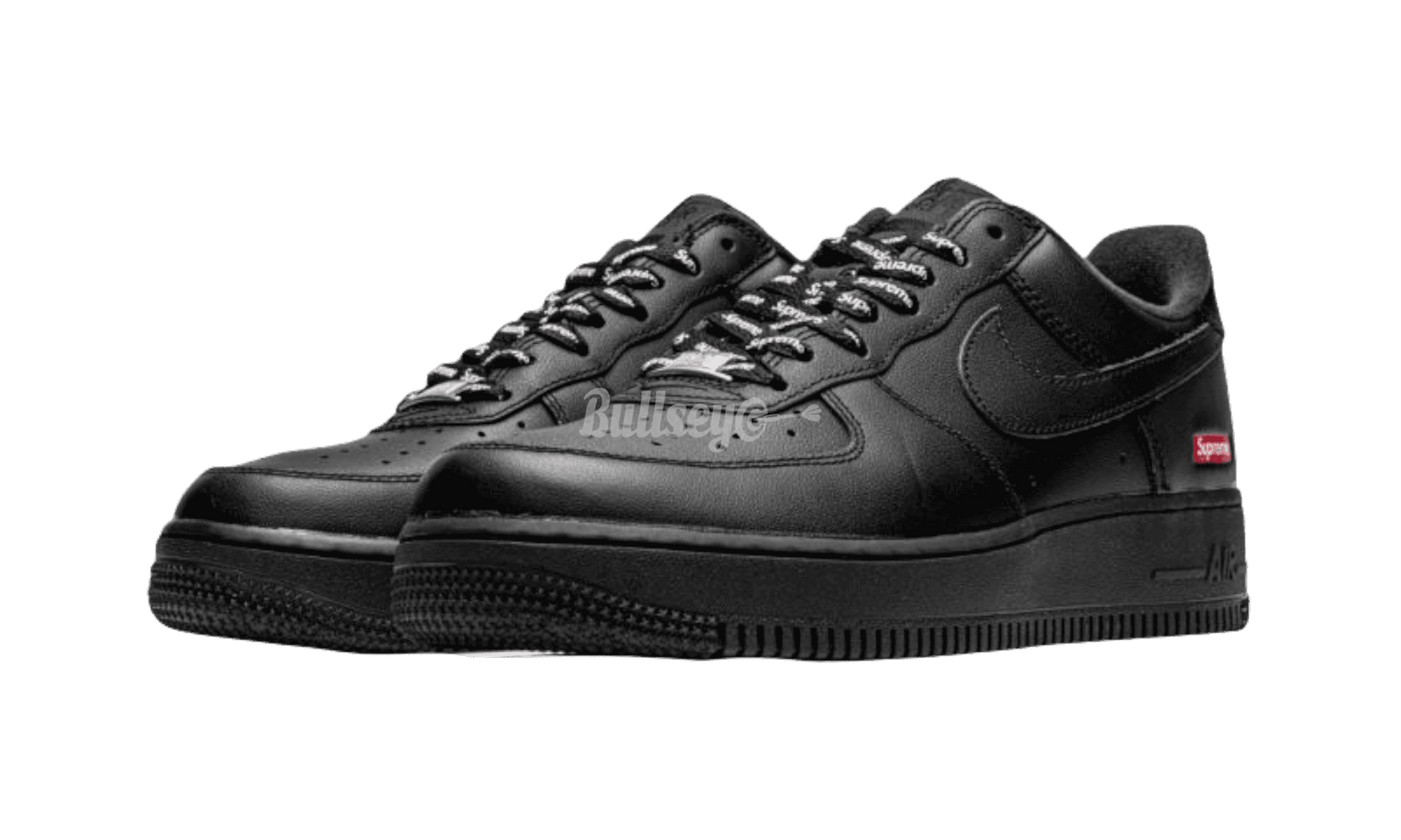 Nike Air Force 1 "Supreme" Black - Bullseye Sneaker Boutique