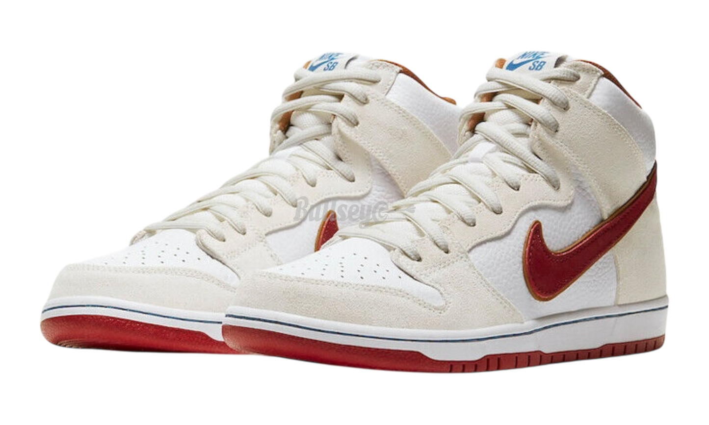 Nike SB Dunk High "Sail Bright Crimson"