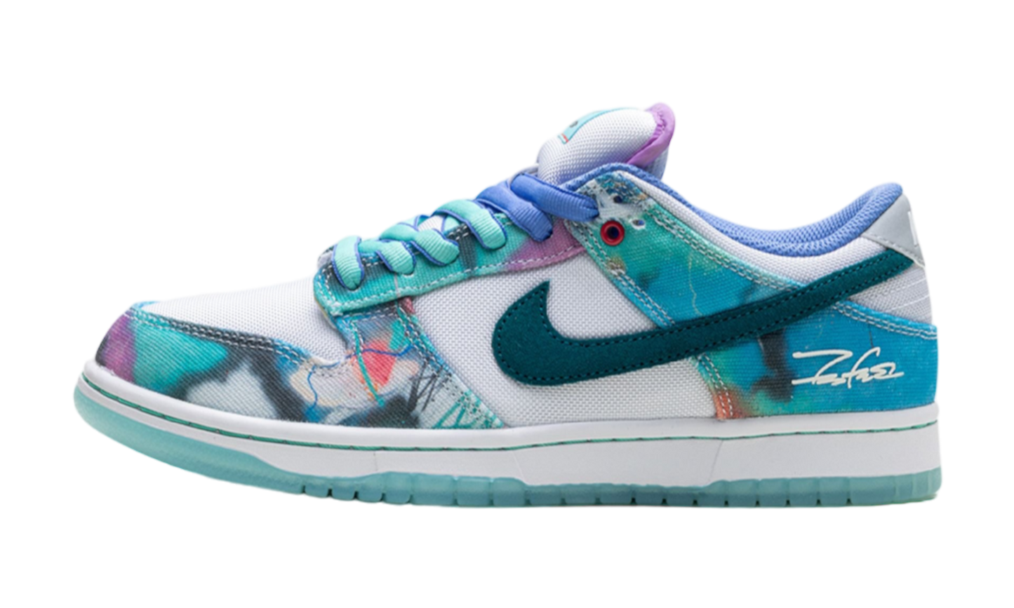 Nike SB Dunk Low "Futura Laboratories Bleached Aqua"-Bullseye Sneaker Boutique