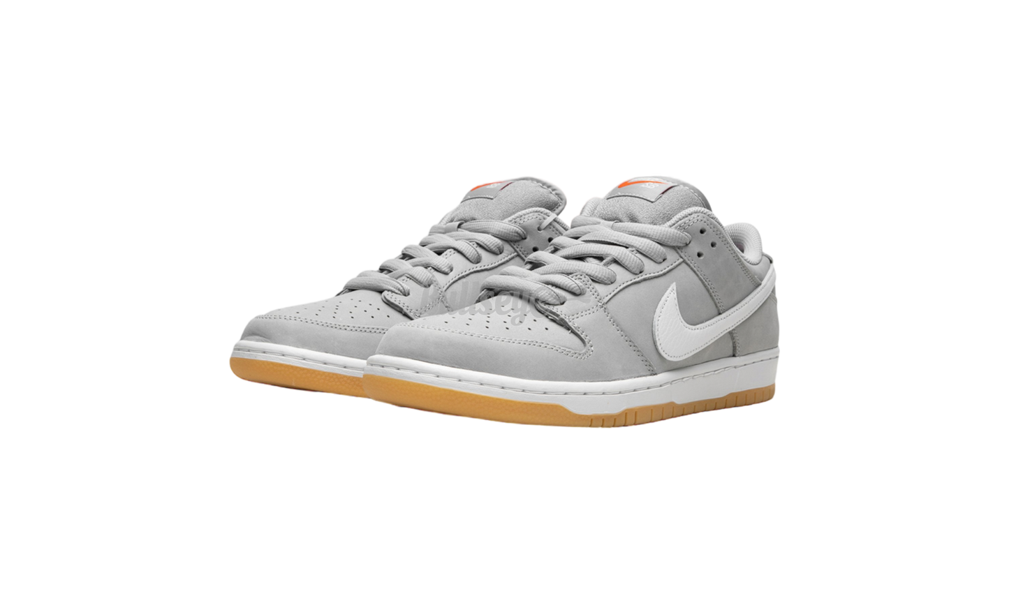 Nike SB Dunk Low Pro ISO "Wolf Grey Gum" Orange Label-Bullseye Sneaker Boutique