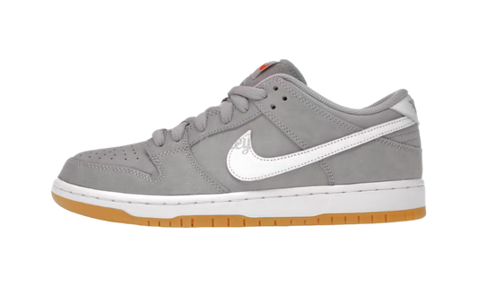 Nike SB Dunk Low Pro ISO "Wolf Grey Gum" Orange Label-Bullseye Sneaker Boutique