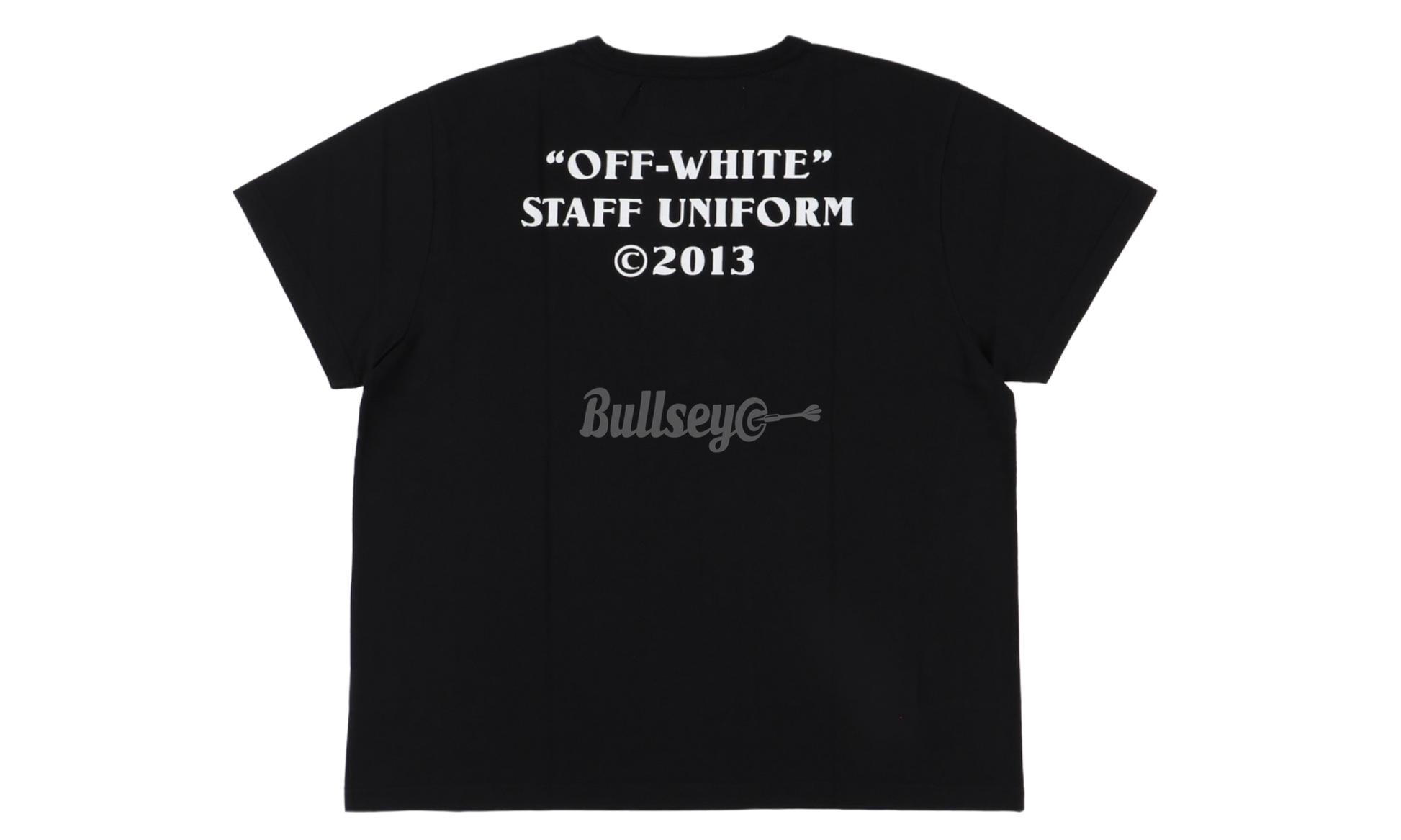 Off-White Staff Black T-Shirt-Bullseye Sneaker Boutique