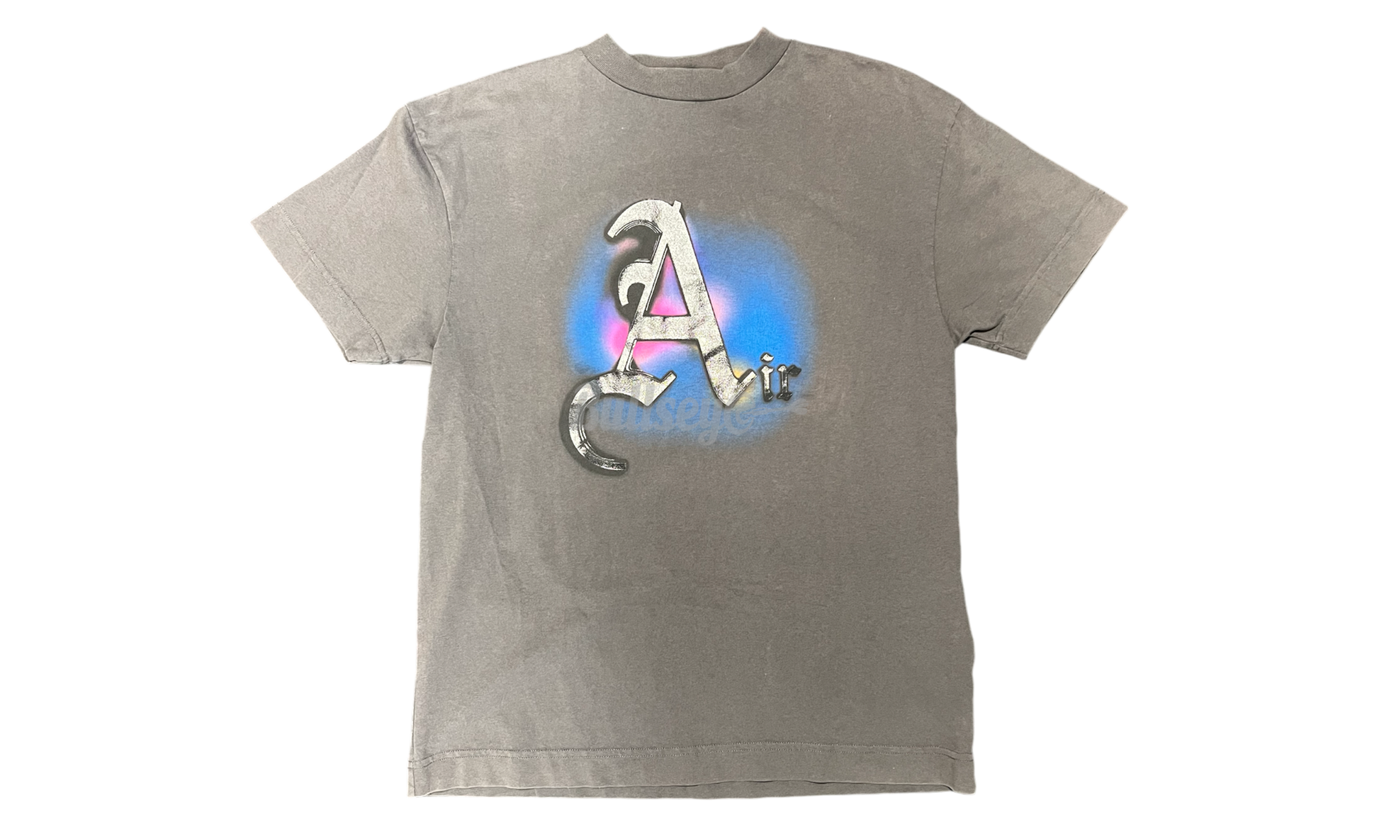 Palm Angels Air S/S Grey T-Shirt (PreOwned)-Bullseye Sneaker Boutique