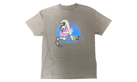 Palm Angels Air S/S Grey T-Shirt (PreOwned)-Bullseye Sneaker Boutique