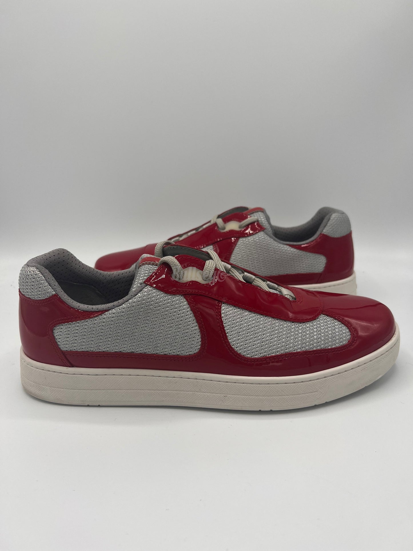 Prada "Americas Cup" Red Sneaker (PreOwned)