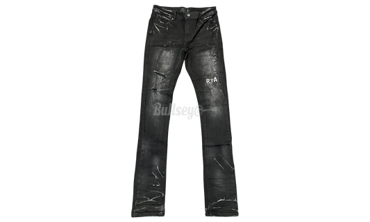 RTA Olivier Worn Out Black Jeans