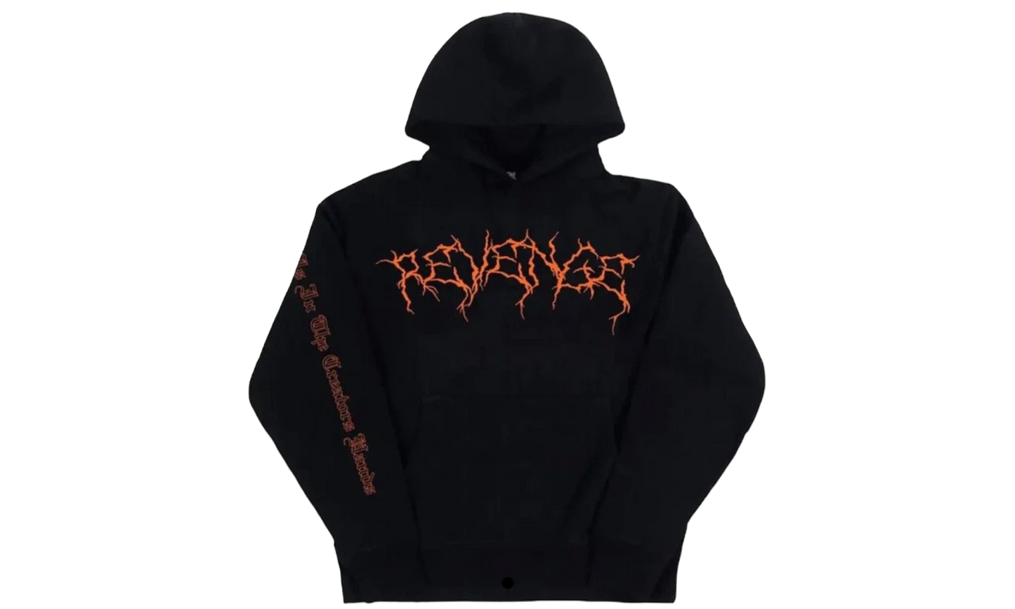 Revenge Orange Lightning Hoodie-Bullseye Sneaker Boutique