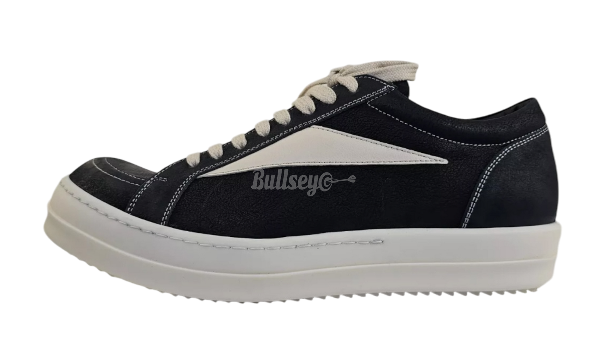 Rick Owens DRKSHDW Vintage Black/Milk Sneaks-Bullseye Sneaker Boutique