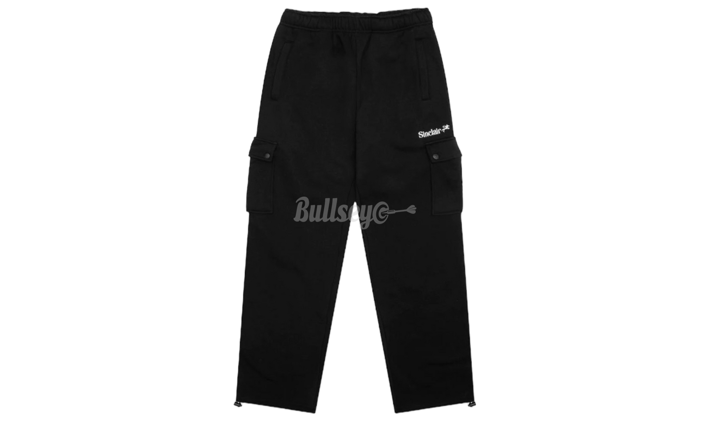 Sinclair Texture "Black" Cargo Sweatpants-Bullseye Sneaker Boutique