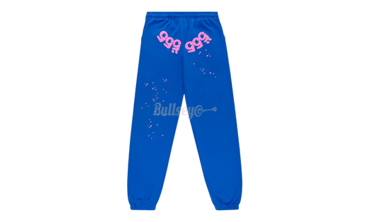 Sp5der Angel Number Blue/Pink Sweatpants-Bullseye Sneaker Boutique