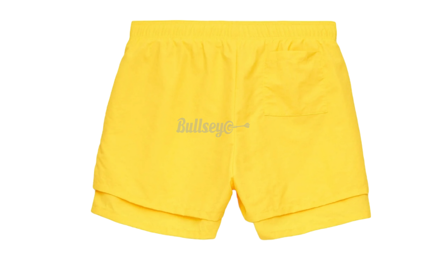 Sp5der Yellow OG Web Double Layer Short