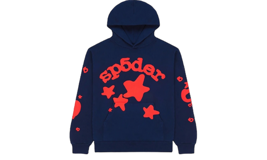 Spider Beluga Navy Hoodie