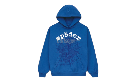 Spider Legacy Blue Hoodie-Bullseye Sneaker Boutique