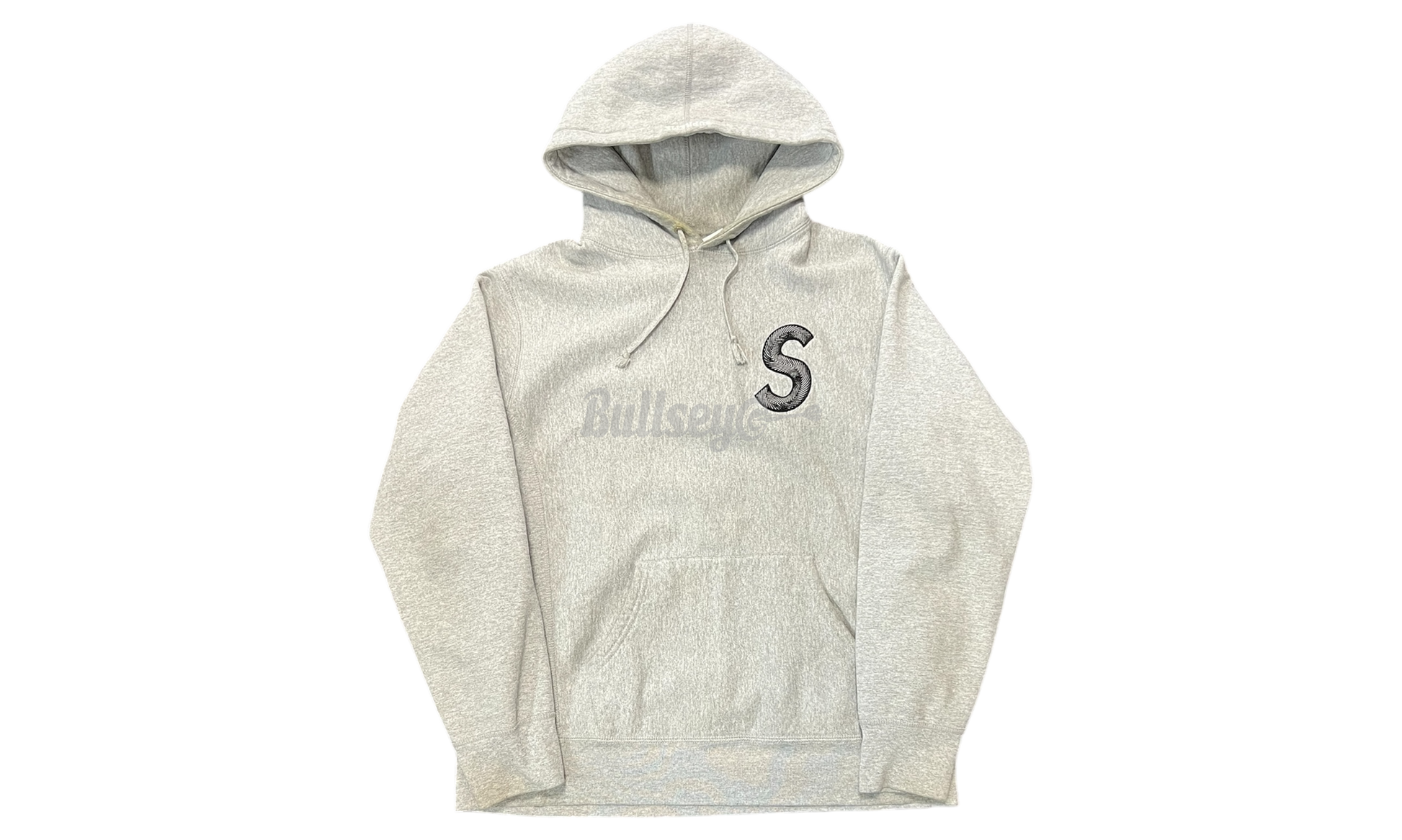 Supreme S Logo Grey Hoodie (PreOwned)-Bullseye Sneaker Boutique