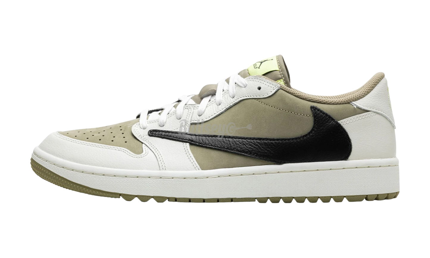 Travis Scott x Air Jordan 1 Low Golf "Neutral Olive"-Bullseye Sneaker Boutique